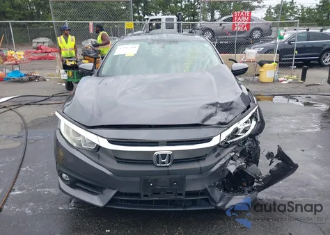 2016 Honda Civic Ex-L from USA, damaged, VIN 2HGFC1F77GH651824